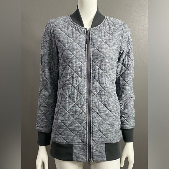 The North Face Mod Insulated Bomber Jacket Women's Gray Size XS/TP - Picture 2 of 10